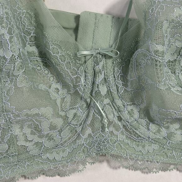 Skarlett Blue Women 38C Bra Intimates Feminine Romantic Underwire Balconette - Picture 9 of 9